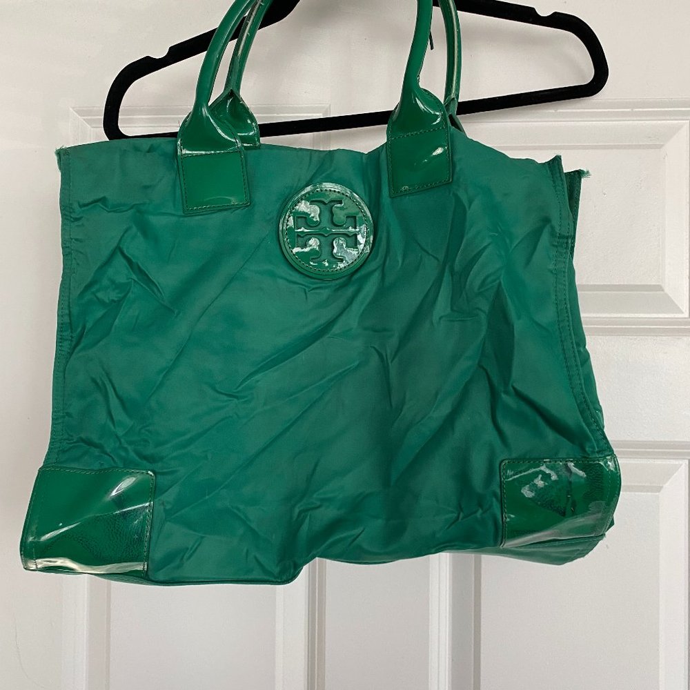 Green  Tory Burch tote bag